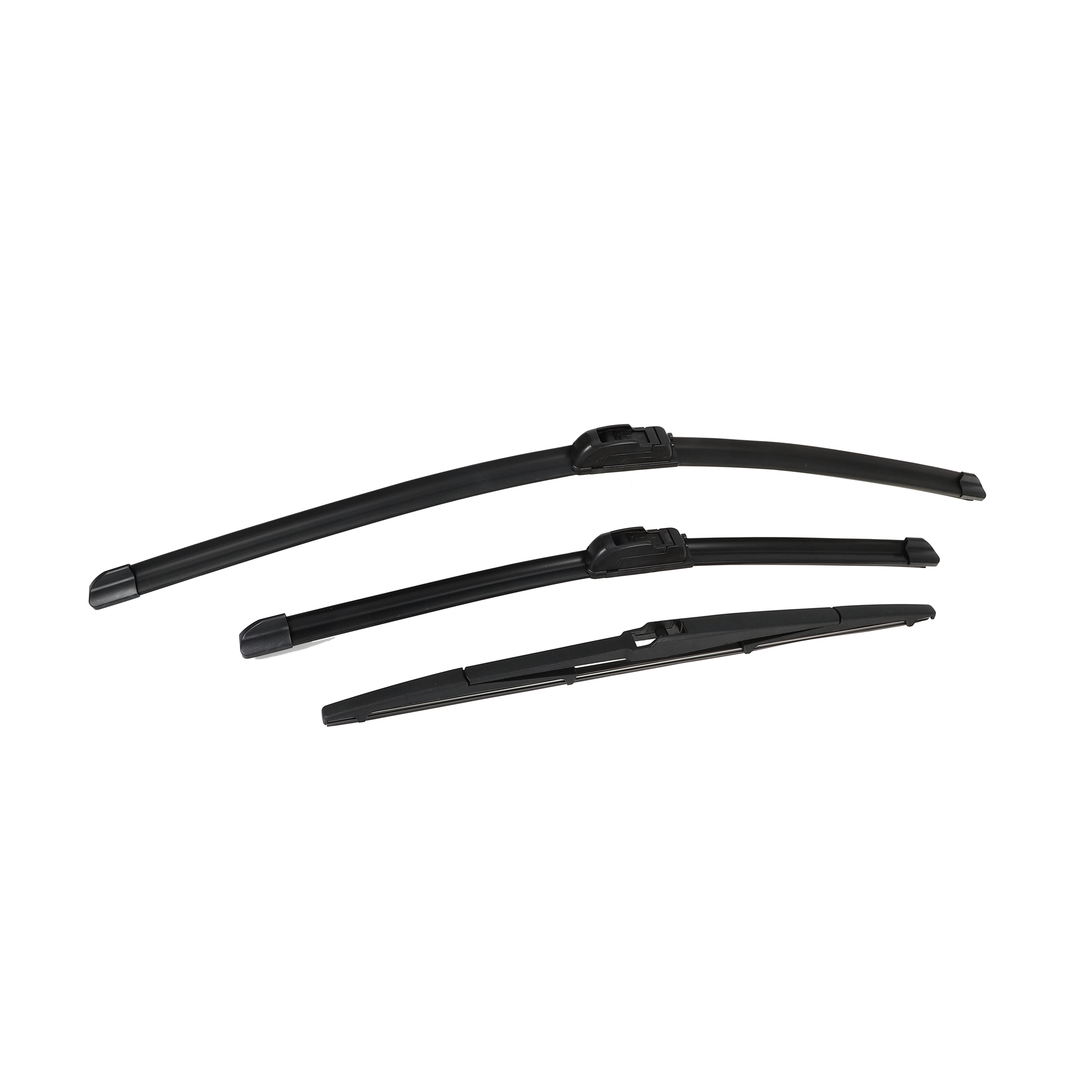 Unique Bargains 3Pcs 26" 19" 16" Front Rear Windshield Wiper Blade Set for Prius