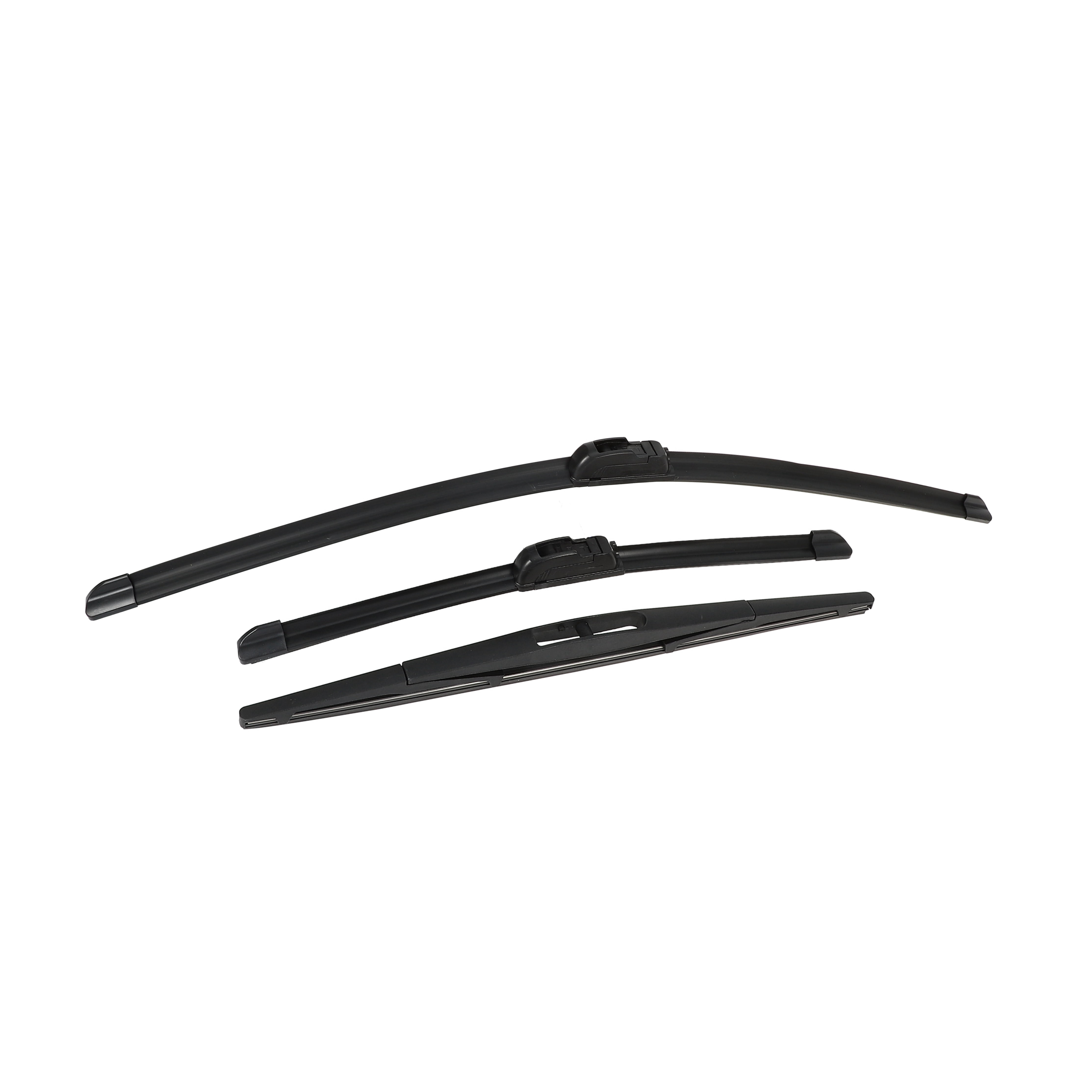 Unique Bargains 3Pcs 28" 13" 14" Front Rear Windshield Wiper Blade Set for Fit