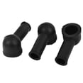 thumbnail image 1 of Unique Bargains 3Pcs Angled Terminal Insulating Protector Covers Boot Sleeve Black 12mmx8mm, 1 of 1