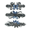 thumbnail image 1 of Unique Bargains 3Pcs Hair Barrettes Flower Butterfly Flower Shapes Hair Accessories for Women, 1 of 7