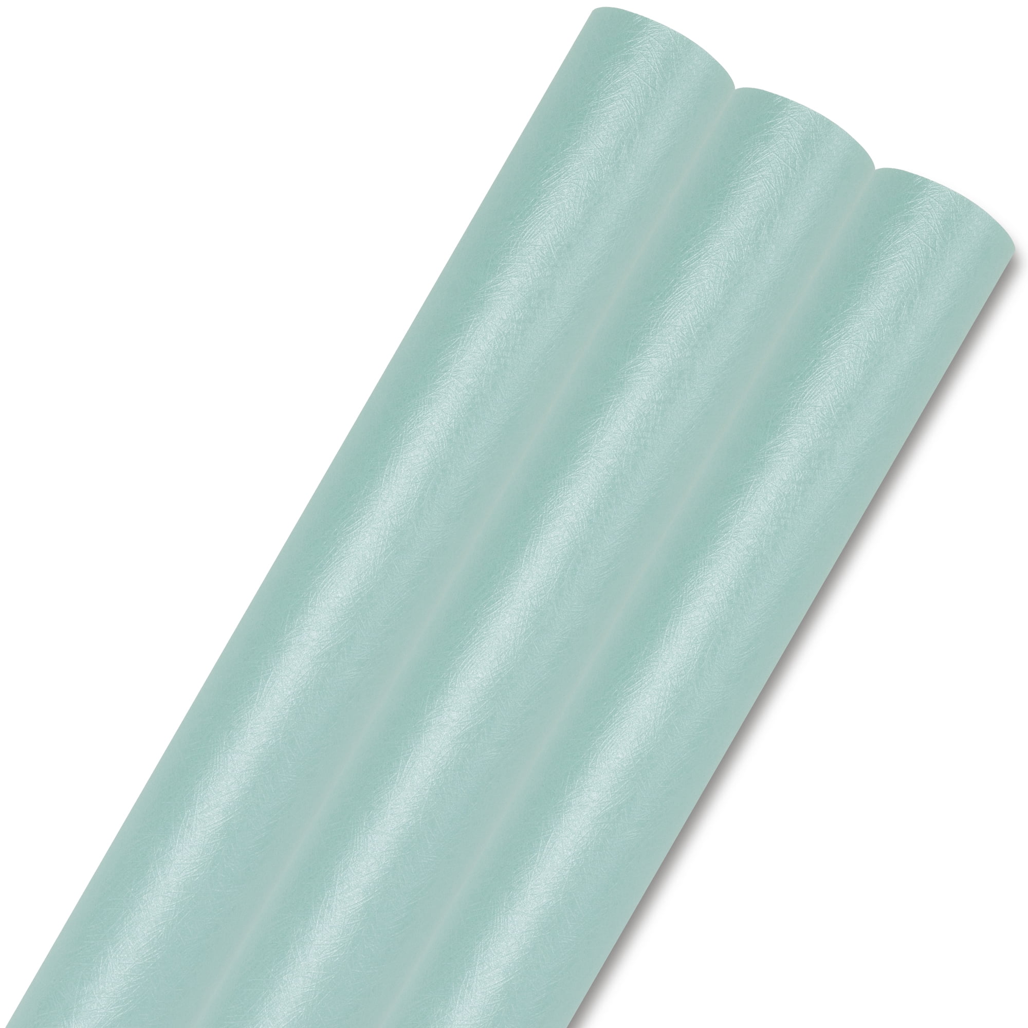 Unique Bargains 3Pcs Heavyweight Matte Gift Wrapping Paper Sky Blue 27.6" x 19.7"