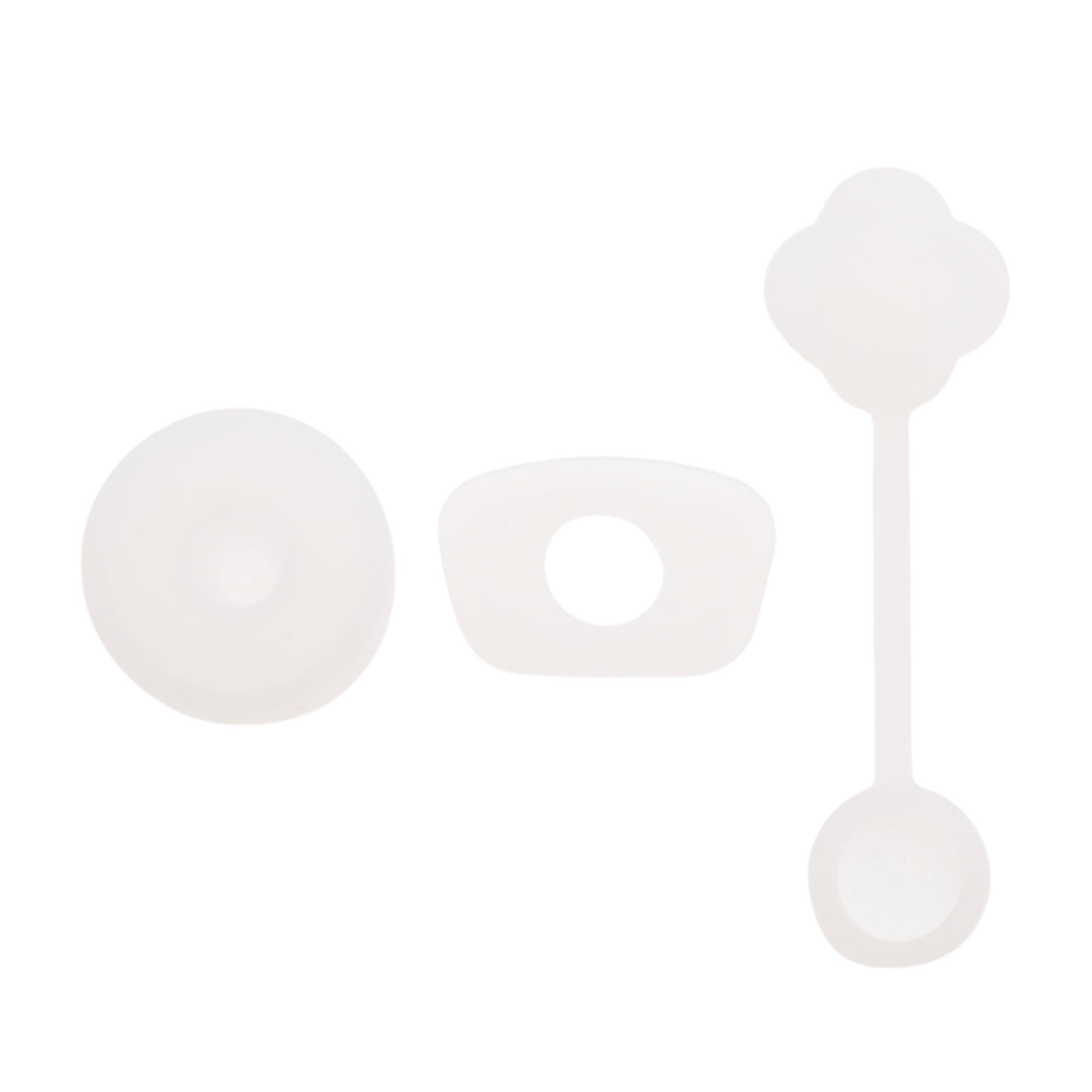 Unique Bargains 3Pcs Protective Anti-Overflow Straw Cover Caps Accessory Clear