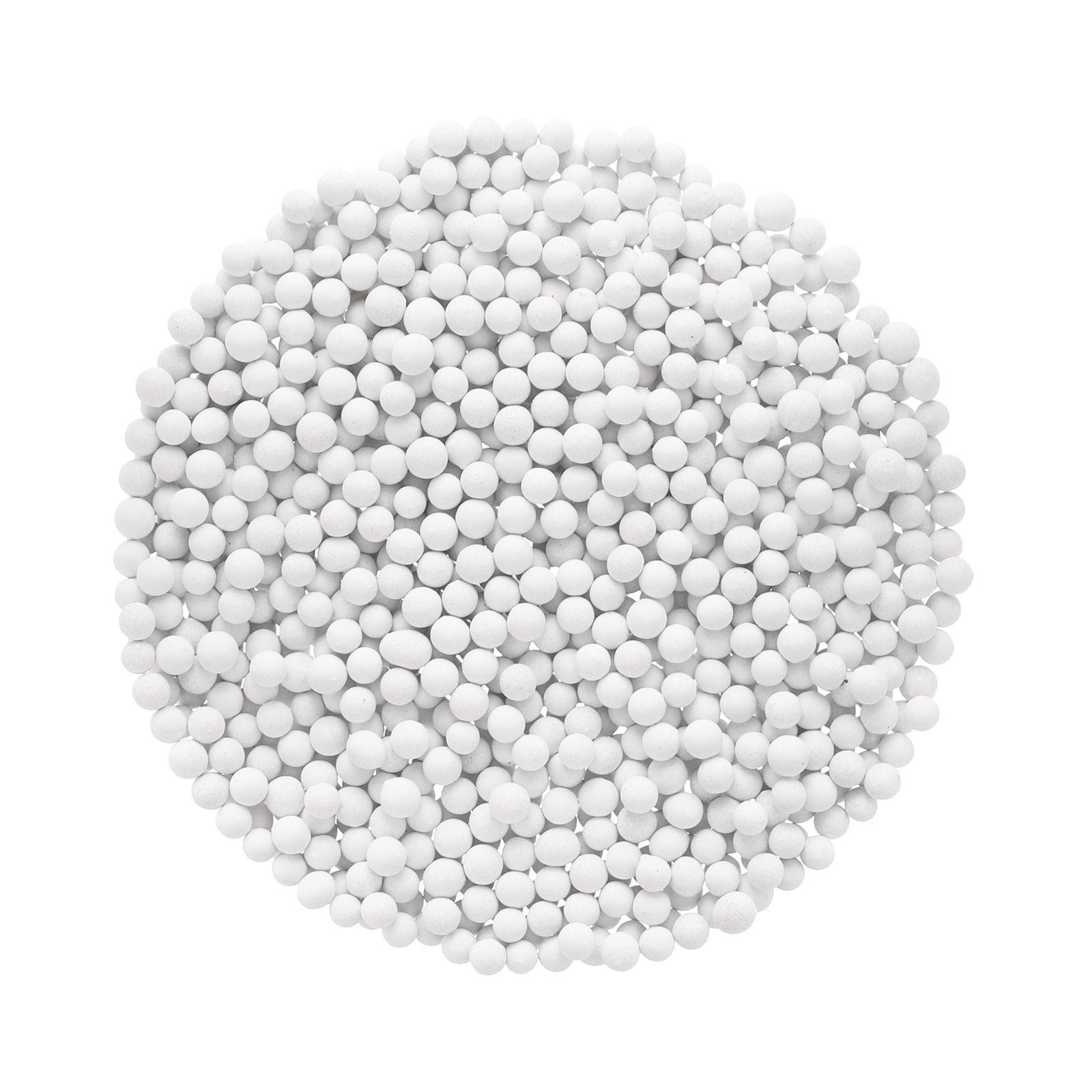 Unique Bargains 3Pcs Replacement Shower Head Bead for Filter 3-4mm White