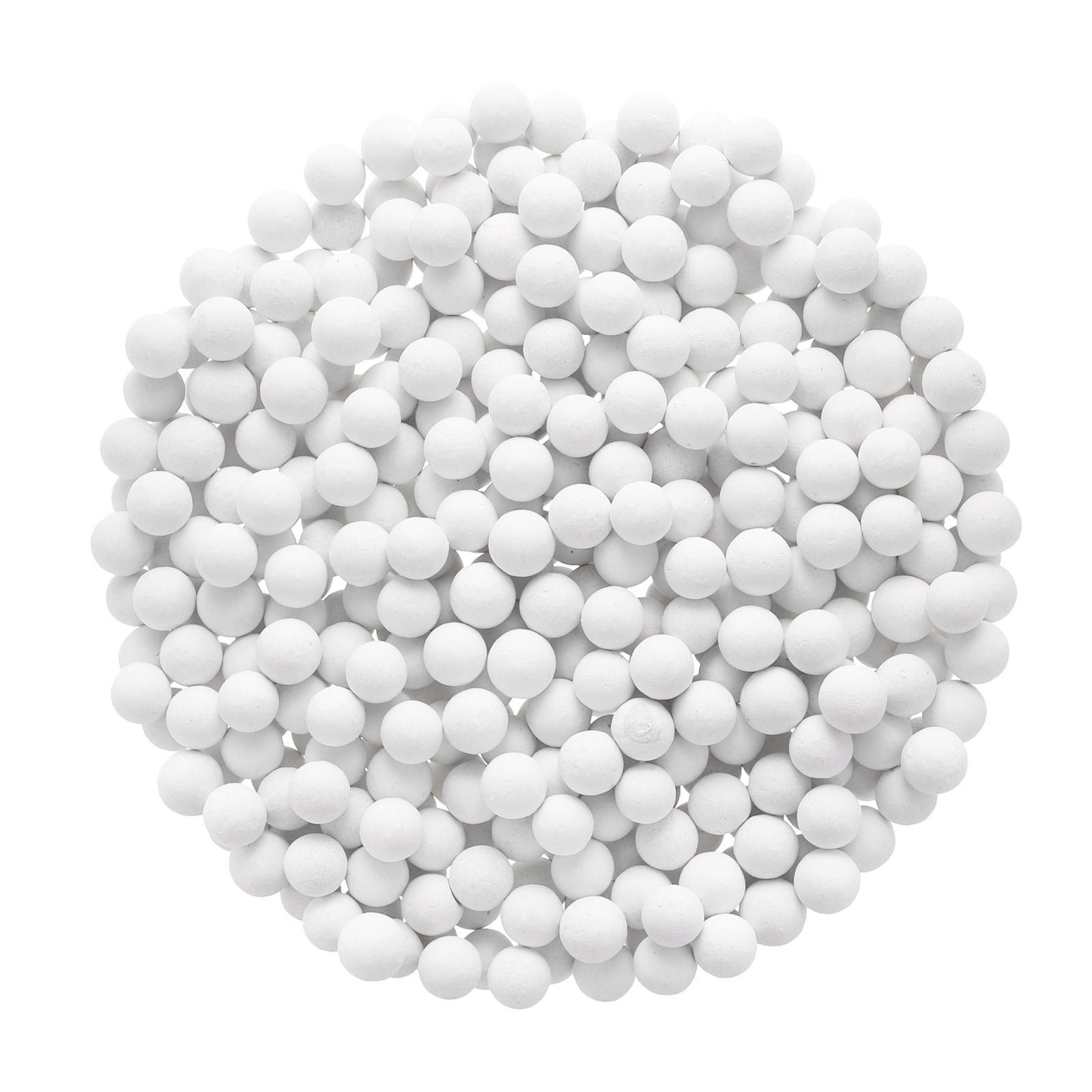 Unique Bargains 3Pcs Replacement Shower Head Bead for Filter 5-6mm White