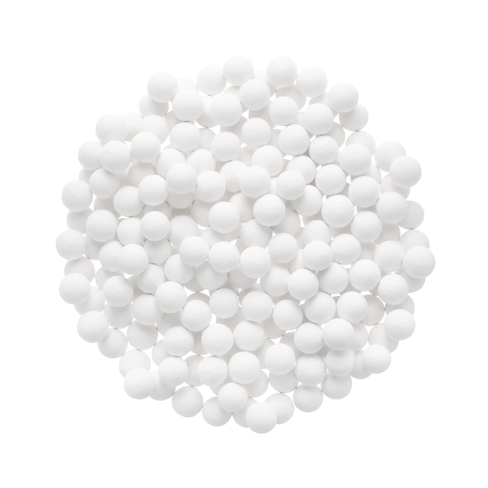 Unique Bargains 3Pcs Replacement Shower Head Bead for Filter 7-8mm White