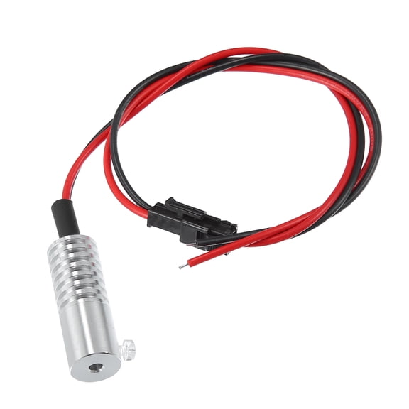 Unique Bargains 3mm 0.12" 12V 2W LED Aluminum Light Source Illuminator for Car DIY LED Light Warm White