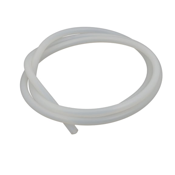 Unique Bargains 3mm x 6mm High Temp Resistant Silicone Rubber Tube Hose Pipe Milky 1 Meter Long