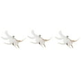 thumbnail image 1 of Unique Bargains 3pcs Cat Feather Plaything Cat Wand Replacement Feather Fluffy Plume for Pet Interactive White Brown, 1 of 5