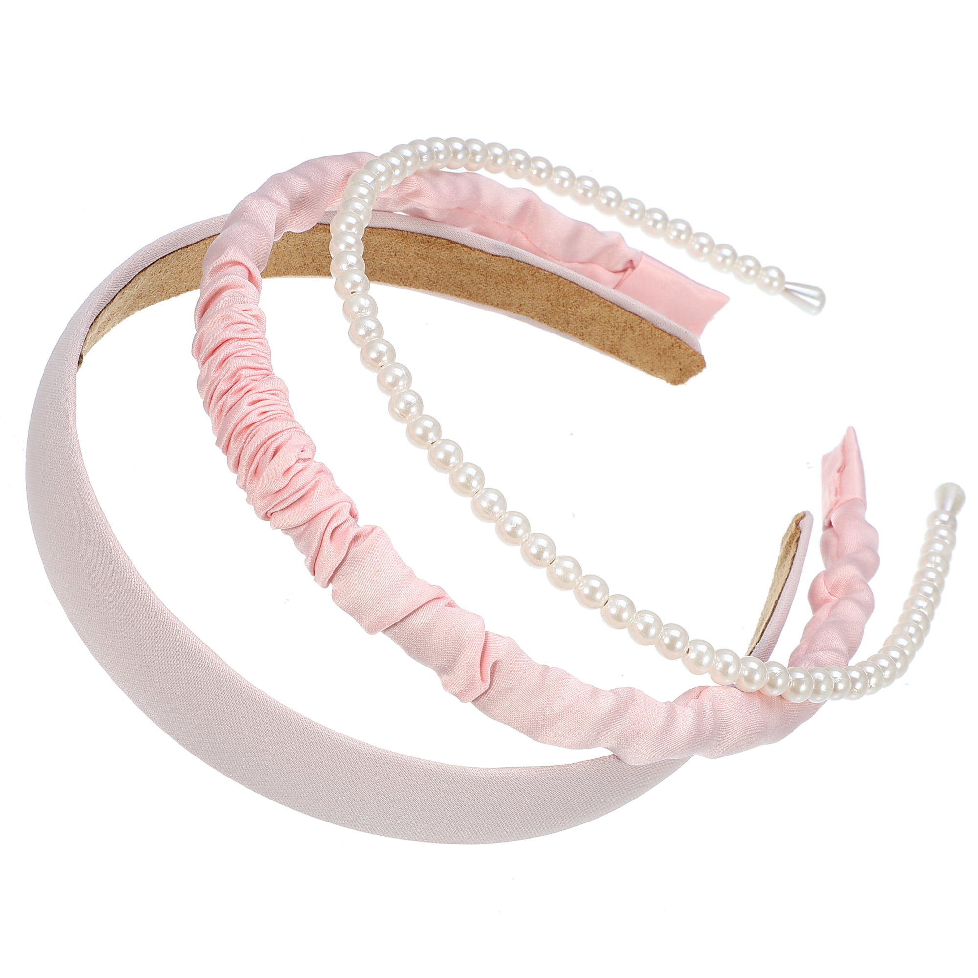 Unique Bargains 3pcs Fashion Headbands Set Different Designs 