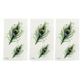 thumbnail image 1 of Unique Bargains 3pcs Feathers Pattern Temporary Tattoo Body Arm Stickers, 1 of 1