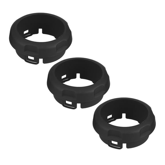Unique Bargains 3pcs LR029591 Central Console for AC Volume Control Knob for Land for Rover for Range for Rover Sport 06-13