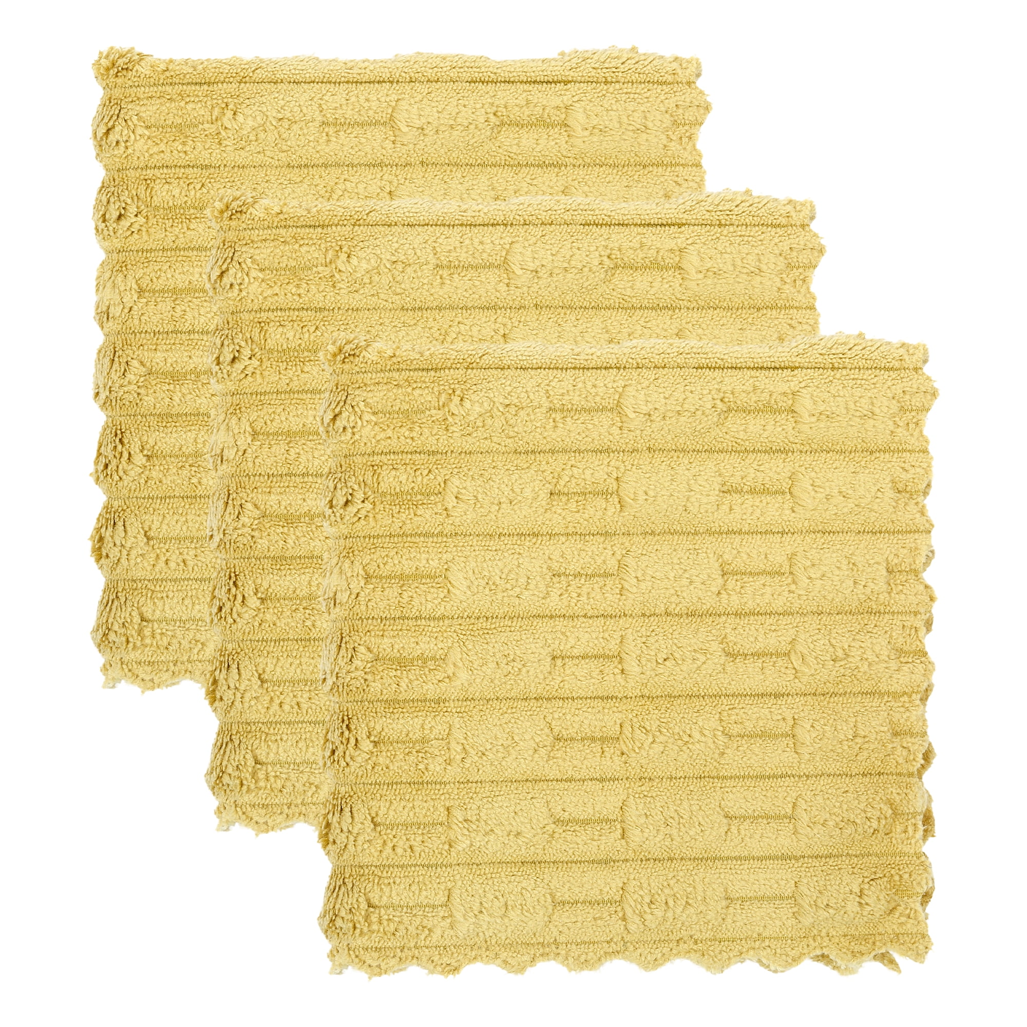 Unique Bargains 3pcs Microfiber Streak Free Magic Glass Cloths Olive Green 12" x 12"
