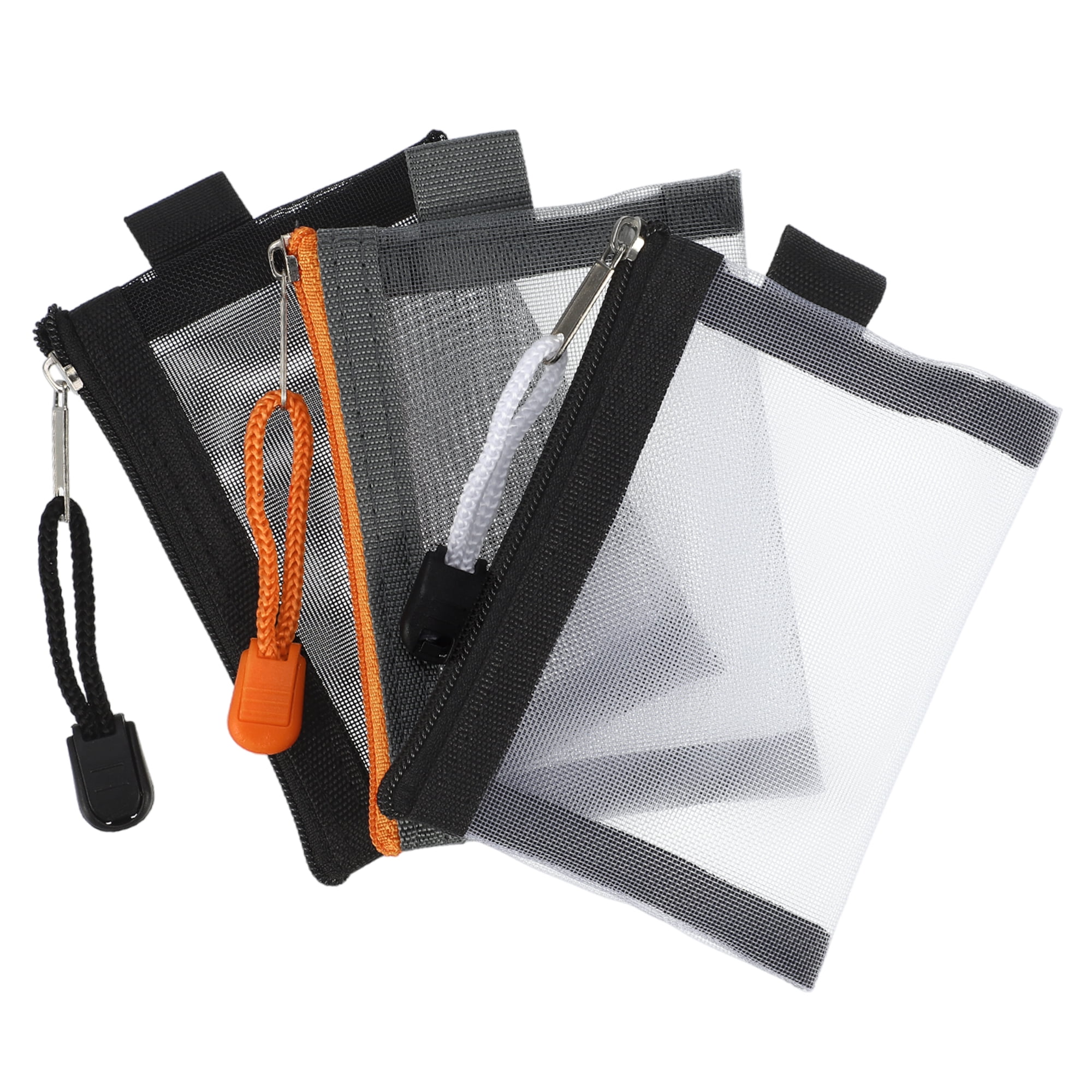 Nylon mesh zipper bags hotsell