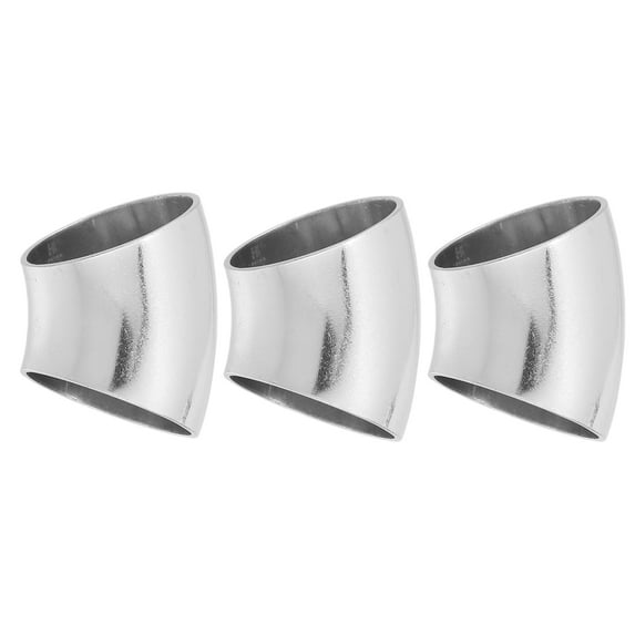 Unique Bargains 3pcs OD 1.5 Inch 45 Degree Mandrel Bend Elbow Stainless Steel Bend Tube Pipe for Car Arc Length 50mm