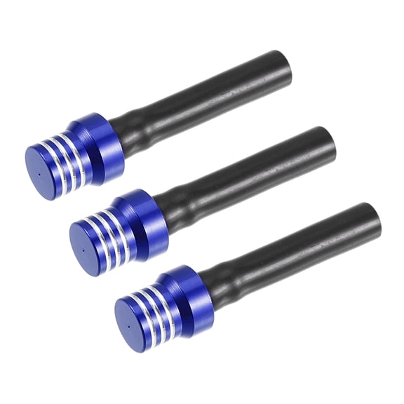 Unique Bargains 3pcs Universal Motorcycle Fuel Gas Tank Cap Tube Air Vent Breather Valve Hose Tube Replacement Blue