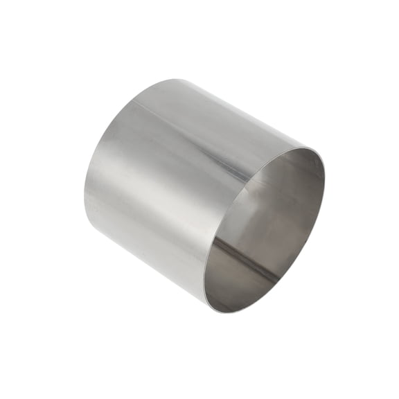 Unique Bargains 4.5"OD 100mm/3.9inch Length Straight Exhaust Pipe Tube