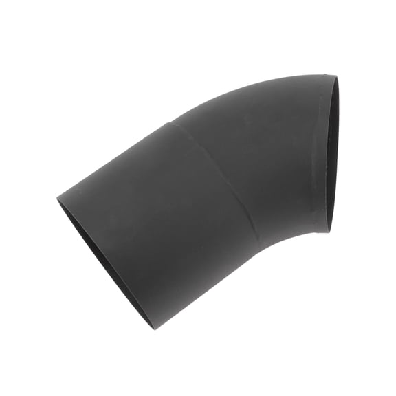 Unique Bargains 4.76 OD 45 Mandrel Bend Elbow 6 inch Length T201 Exhaust Tube Piping Sand Blasting L Extended Pipe for Welding Stair Handrail HVAC Black