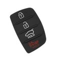 thumbnail image 1 of Unique Bargains 4 Button Car Remote Fob Case Insert Rubber Pad Keypad Replacement for Hyundai, 1 of 6