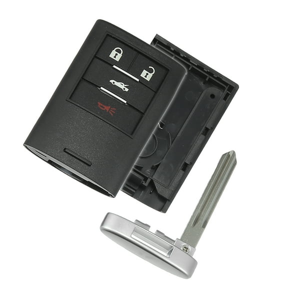 Unique Bargains 4 Button Replacement Keyless Entry Remote Key Shell for Chevrolet Corvette for Cadillac XLR 2008-2013 M3N5WY7777A