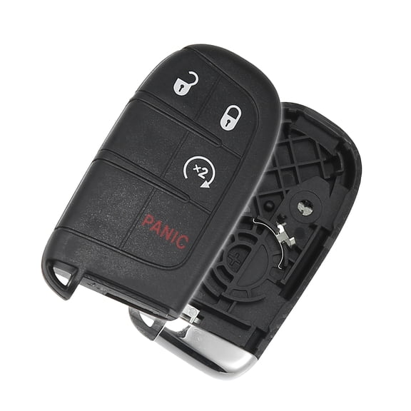 Unique Bargains 4 Button Keyless Entry Remote Key Shell for Jeep Compass Renegade Cherokee for Fiat 500 M3N-40821302