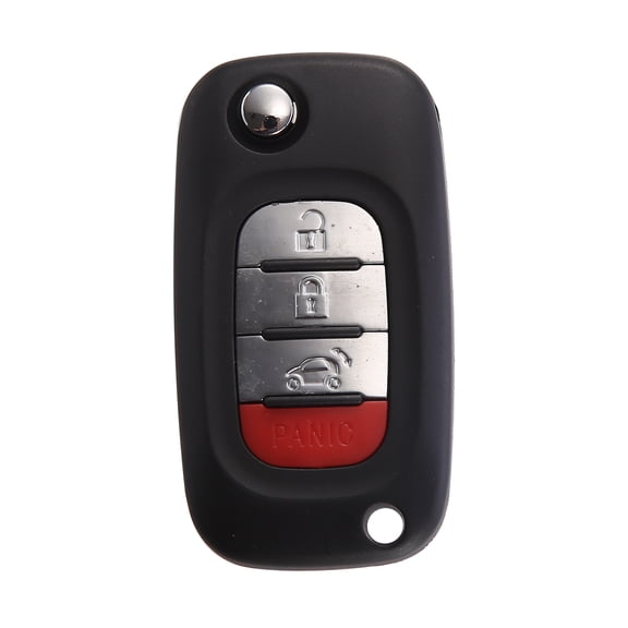 Unique Bargains 4 Button Remote Control Key Case Shell Keyless Entry Housing for Smart Fortwo 453 Forfour 2015-2017