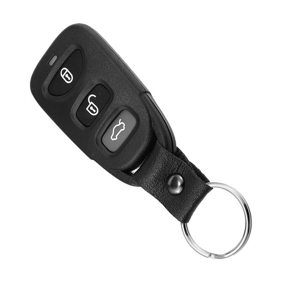 Unique Bargains 4 Button Replacement Key Fob Case Keyless Entry Remote Key Shell Cover for Hyundai for Kia No Chip Black