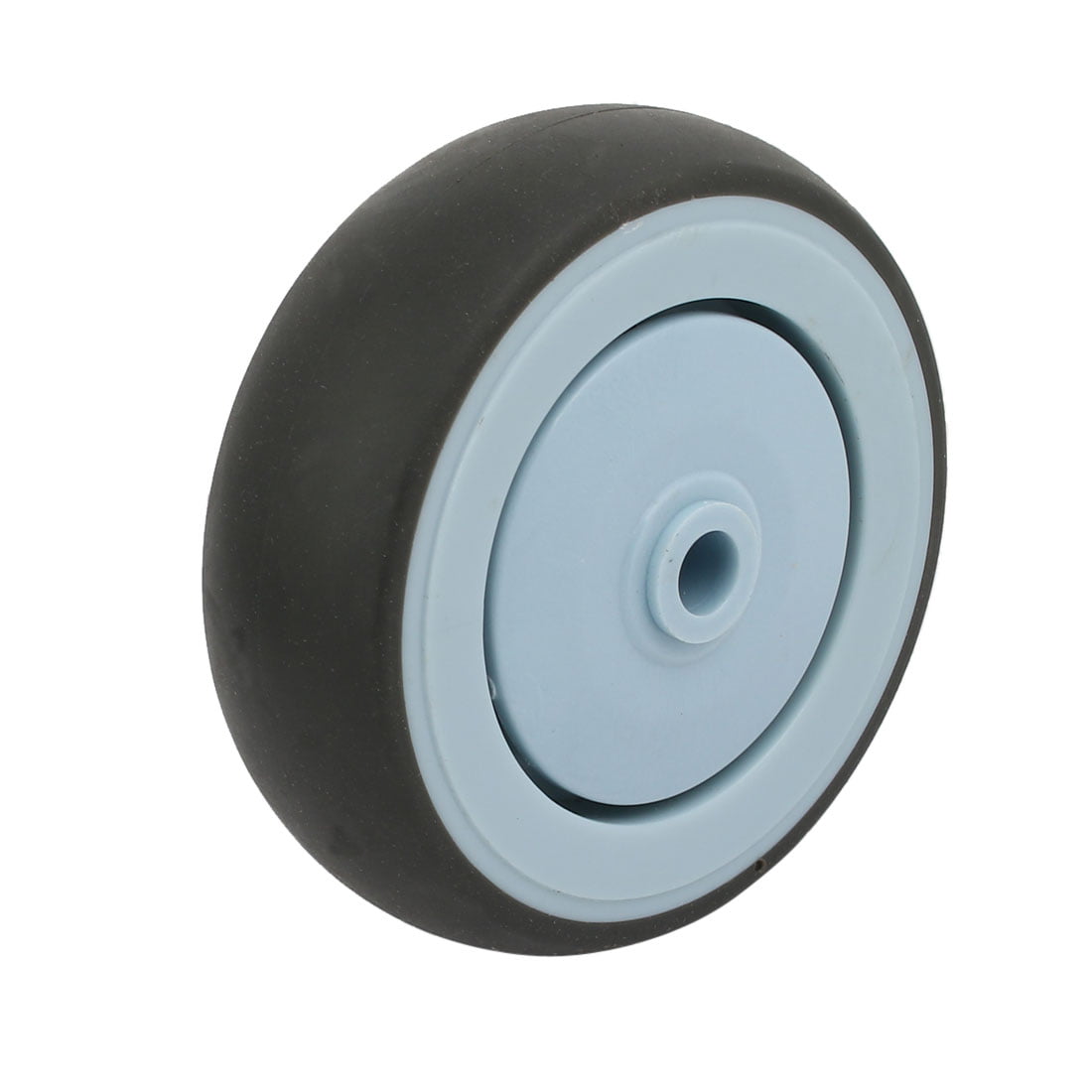 Unique Bargains 4 Inch Diameter Tpr Single Wheel Trolley Caster Pulley