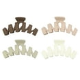thumbnail image 1 of Unique Bargains 4 PCS Large Hair Claw Clips Hair Clips for Thick Curly Hair 4.33 Inch Wave Clips, 1 of 6