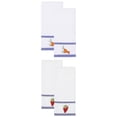 thumbnail image 1 of Unique Bargains 4 Pack Cotton Absorbent Dish Towels White Grapes/White Carrots 25" x 15", 1 of 7