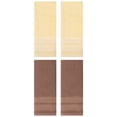 thumbnail image 1 of Unique Bargains 4 Pack Geometry Pattern Cotton Soft Hand Towels Brown/Cream 14" x 30", 1 of 5