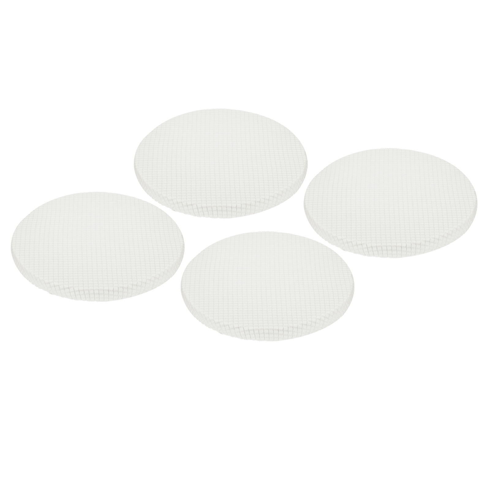 Unique Bargains Table Self-Stick Screw Hole Covers Stickers White