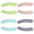 thumbnail image 1 of Unique Bargains 4 Pair Toilet Seat Cover Pad Bathroom Warm Toilet Seat Cushion Washable Pink Purple Green Blue S Size, 1 of 6