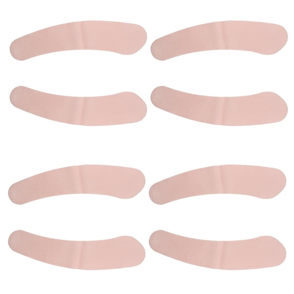 Unique Bargains 4 Pair Toilet Seat Cover Pad Bathroom Warm Toilet Seat Cushion Washable Reusable Pink S Size