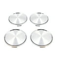 thumbnail image 1 of Unique Bargains 4 Pcs 63mm Dia 4 Clips Wheel Tyre Center Hub Caps Protector Silver Tone for Cars, 1 of 4