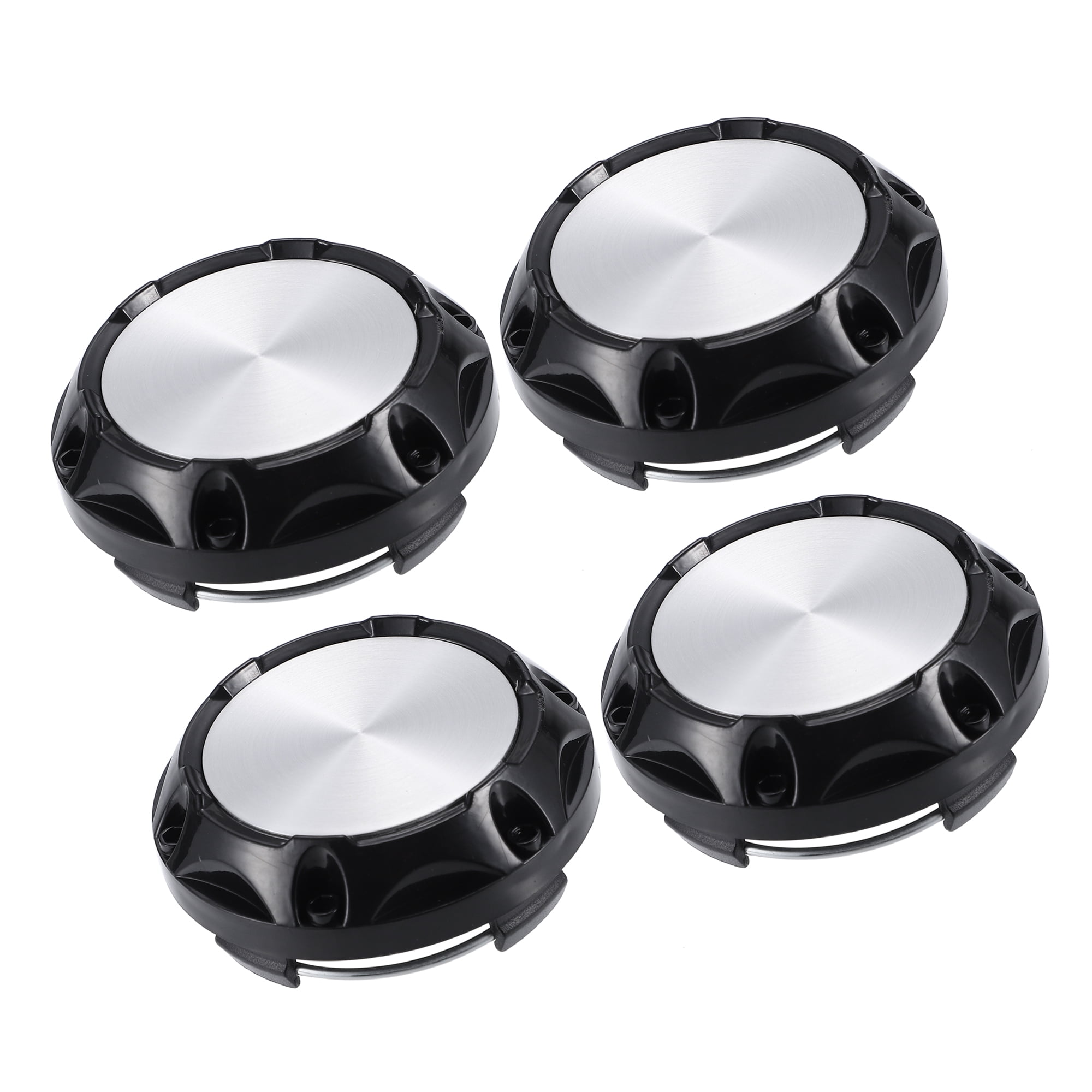 Unique Bargains 4 Pcs 64mm Dia 4 Clips Wheel Tyre Center Hub Caps ...