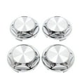 thumbnail image 1 of Unique Bargains 4 Pcs 68mm Dia 4 Clips Car Wheel Tyre Center Hub Covers Protector Silver Tone, 1 of 4