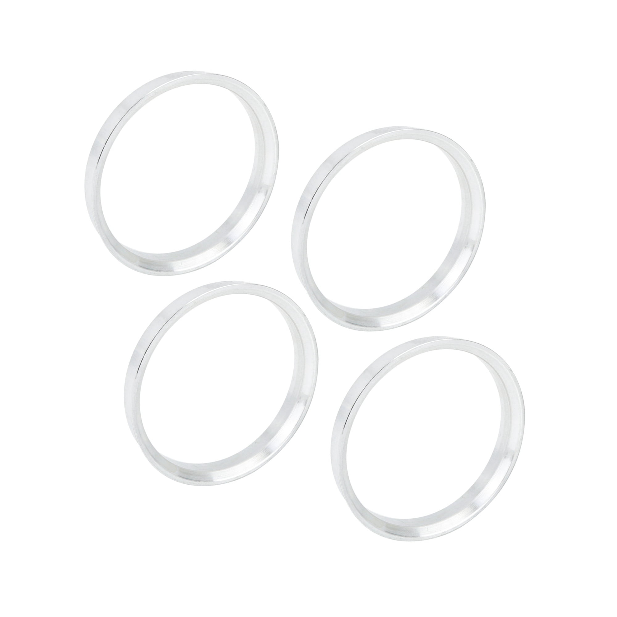 Unique Bargains 4 Pcs 72.6 to 66.6 mm Car Hub Centric Rings Wheel Bore Spacer