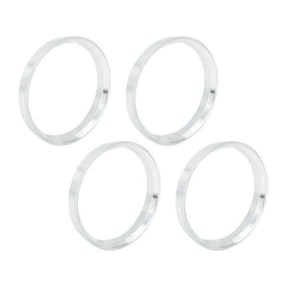 Unique Bargains 4 Pcs 73.1 mm to 66.1 mm Aluminium Alloy Car Hub Centric Rings Wheel Bore Spacer