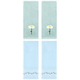 thumbnail image 1 of Unique Bargains 4 Pcs Absorbent Hand Towel Blue 13" x 30"/13" x 29", 1 of 5