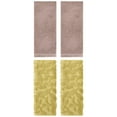 thumbnail image 1 of Unique Bargains 4 Pcs Absorbent Soft Boho Hand Towel Yellow/Brown 14" x 30"/13" x 29", 1 of 5