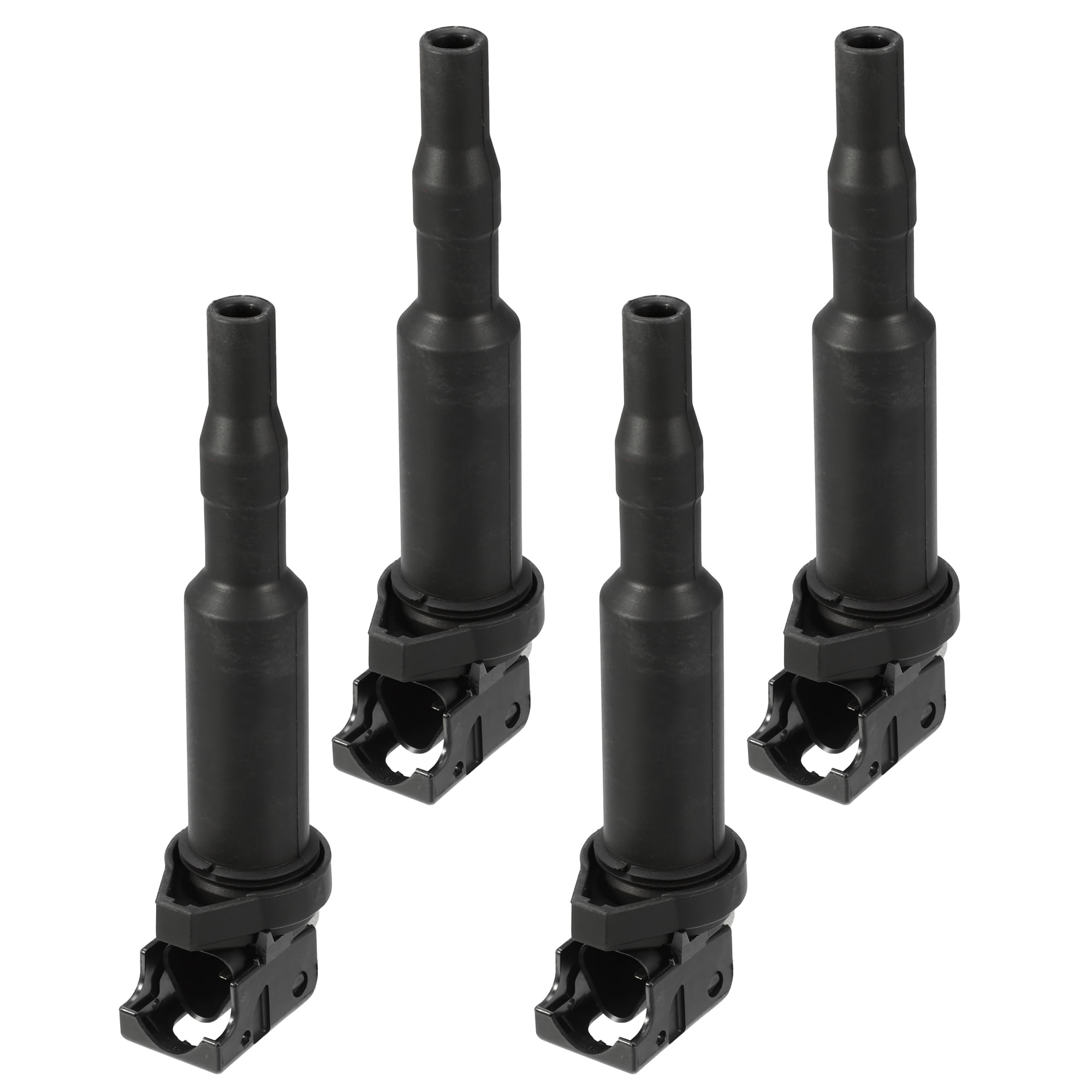 Unique Bargains 4 Pcs Automotive Ignition Coil Pack Replacement Fit for BMW 128i 2008-2013 Black