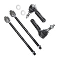 thumbnail image 1 of 4 Pcs Black Front Inner Outer Tie Rod End No.ES3571/EV80702 for Chrysler 300 2005-2010 RWD Models, 1 of 7