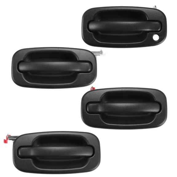 4 Pcs Car Exterior Door Handle Front Rear for Cadillac Escalade for Chevrolet Silverado for GMC Sierra
