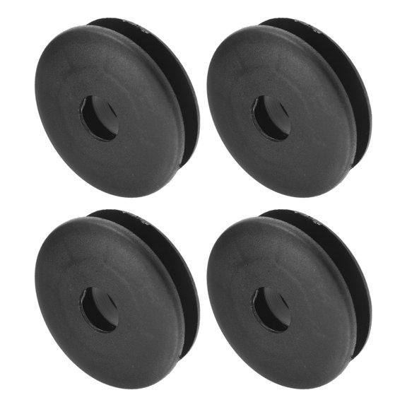 Unique Bargains 4 Pcs Car Holder Retainer Compatible for Buick Regal 2011-2013 Anti-Slip Plastic Black