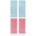 thumbnail image 1 of Unique Bargains 4 Pcs Cotton Quick Drying Hand Towel Blue/Pink 14" x 30"/13" x 29", 1 of 8