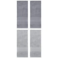 thumbnail image 1 of Unique Bargains 4 Pcs Cotton Soft Hand Towel Set Light Grey/Grey 14" x 30"/13" x 29", 1 of 5
