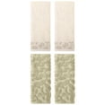 thumbnail image 1 of Unique Bargains 4 Pcs Cotton Soft Hand Towels Camel/Khaki 13" x 29"/14" x 30", 1 of 5