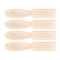 thumbnail image 1 of Unique Bargains 4 Pcs Fingernail Cleaner Nail Brush Fingernail Cleaning Tools with Plastic Handle Clear Orange, 1 of 8