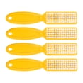 thumbnail image 1 of Unique Bargains 4 Pcs Fingernail Cleaner Nail Brush Fingernail Cleaning Tools with Plastic Handle Orange Yellow, 1 of 8