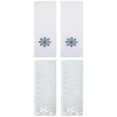 thumbnail image 1 of Unique Bargains 4 Pcs Floral Hand Towel Grey/White 14" x 28"/13" x 30", 1 of 5